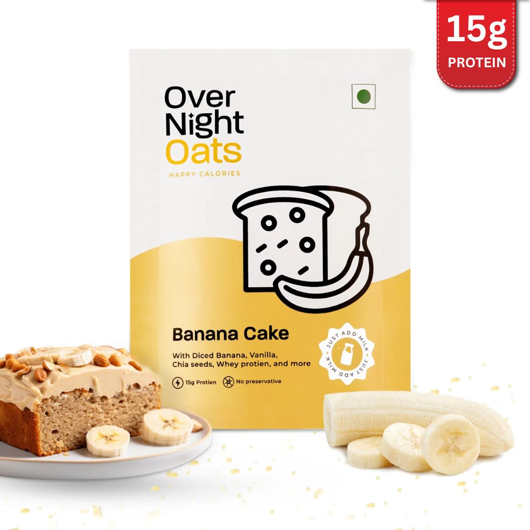 Banana Cake 2-Single Serve Pouches (20g+ protein per serve)