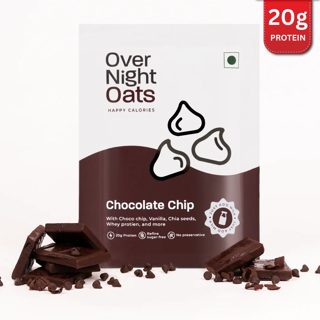 Chocolate Chip 2-Single Serve Pouches (20g+ protein per serve)