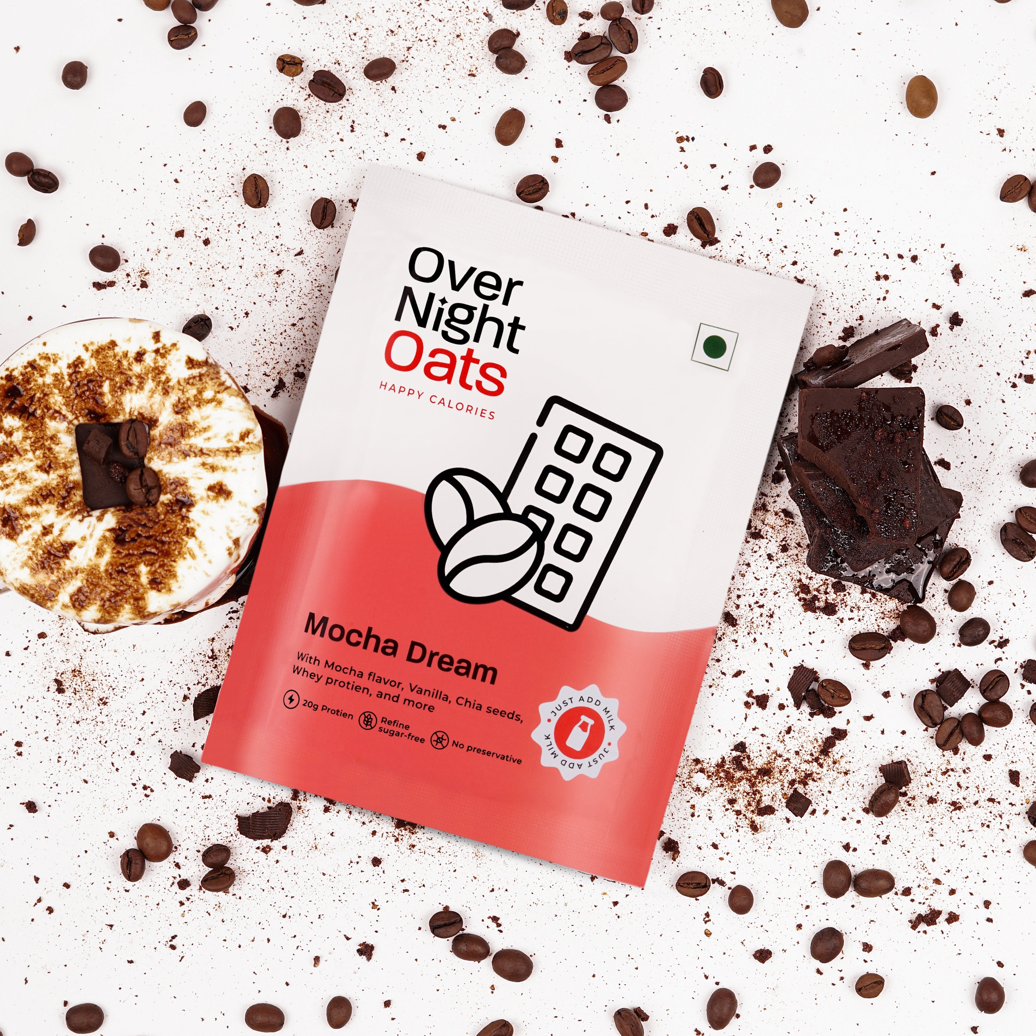 Mocha Dream 2-Single Serve Pouches (20g+ protein per serve)