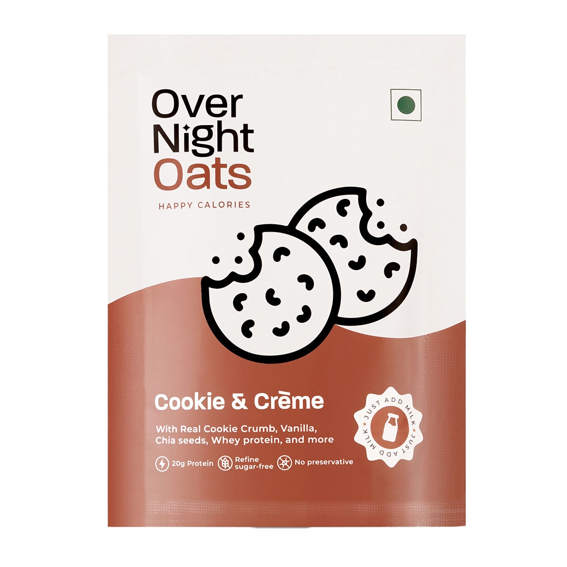 Cookies & Cremè 2-Single Serve Pouches (20g+ protein per serve)