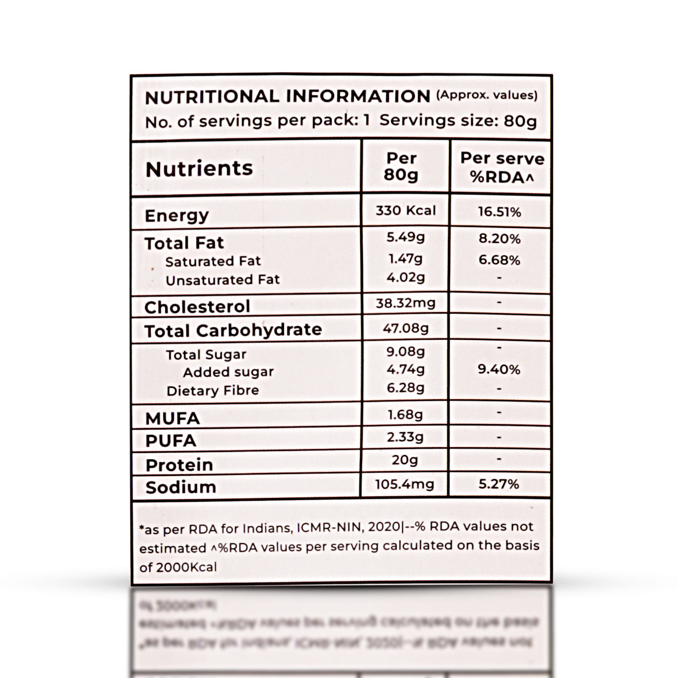 Nutritious Cookies & Crème Overnight Oats
