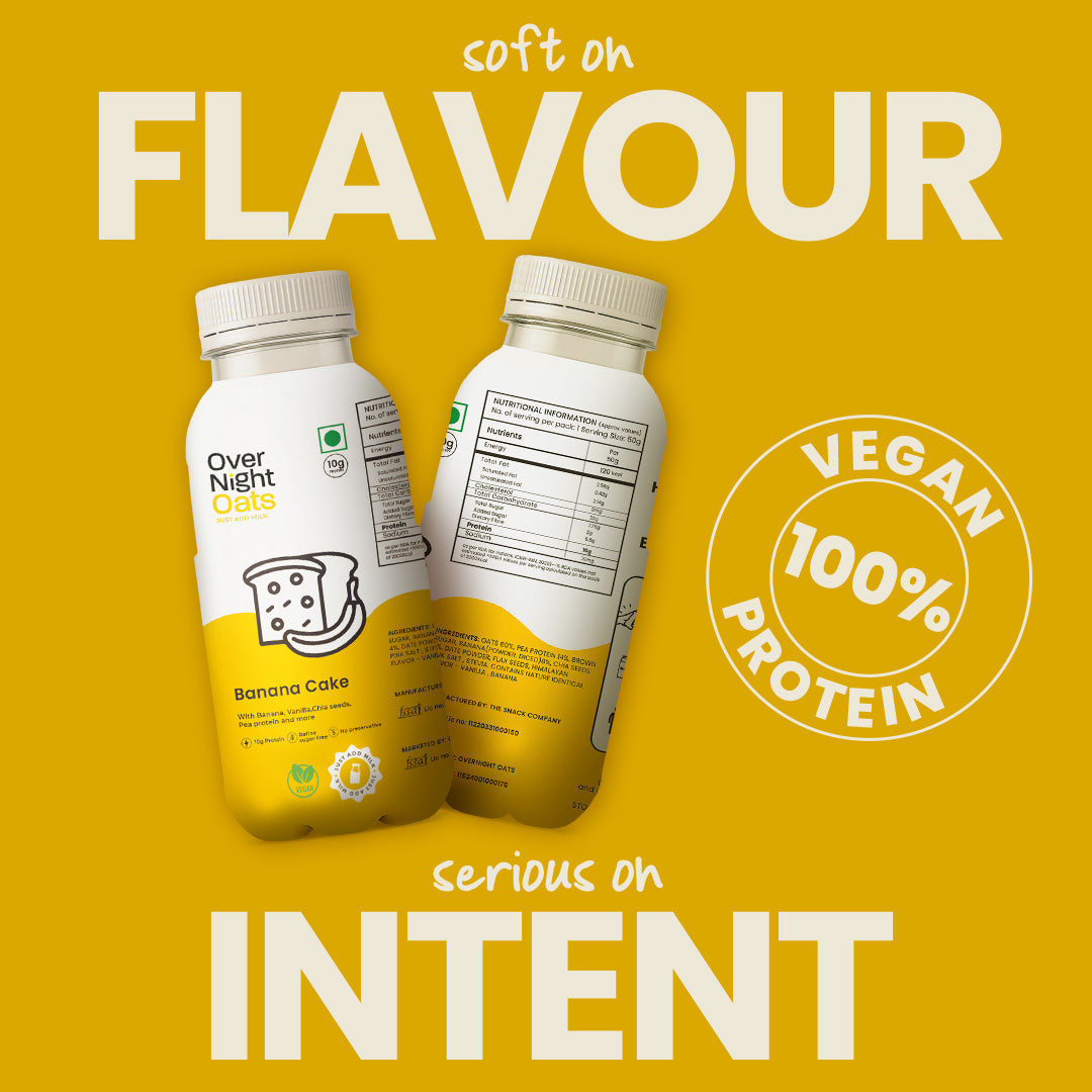 Vegan Banana Cake Oatmeal