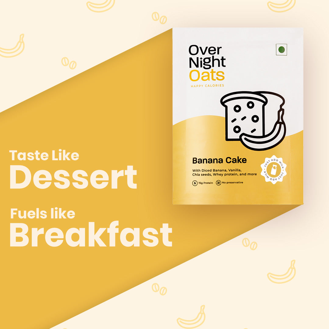 Banana Cake 2-Single Serve Pouches (20g+ protein per serve)