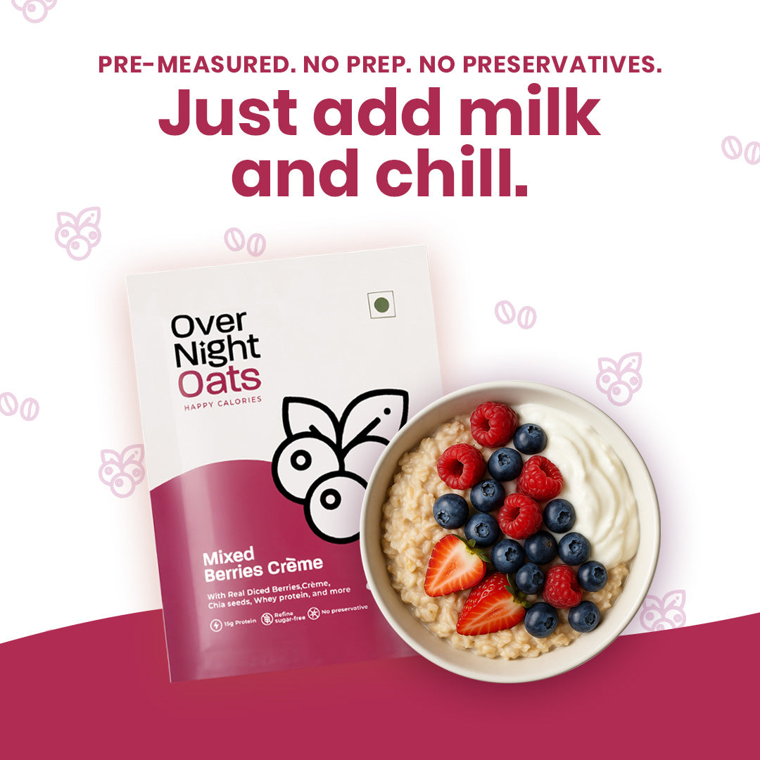 Mixed Berries Crème 2-Single Serve Pouches (15g+ protein per serve)