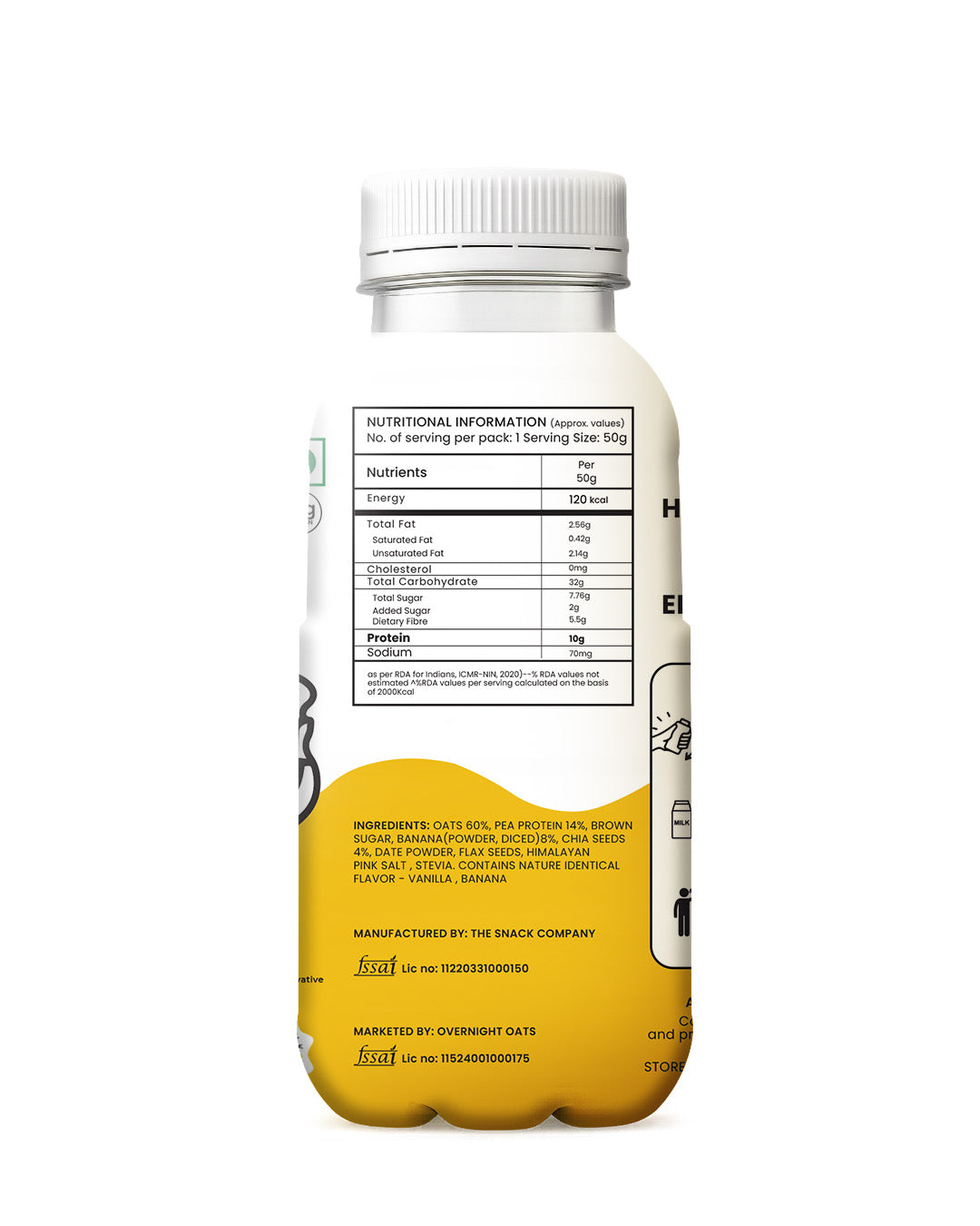 Vegan Banana Cake Oatmeal